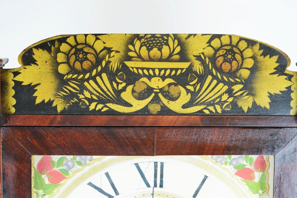 A Circa 1830 Seth Thomas "Pillar and Splat" Shelf Clock