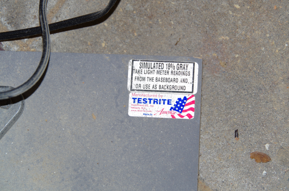 Vintage Testrite Copy Stand with Lights