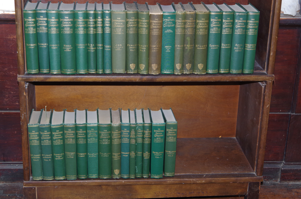 "The International Critical Commentary" Book Series