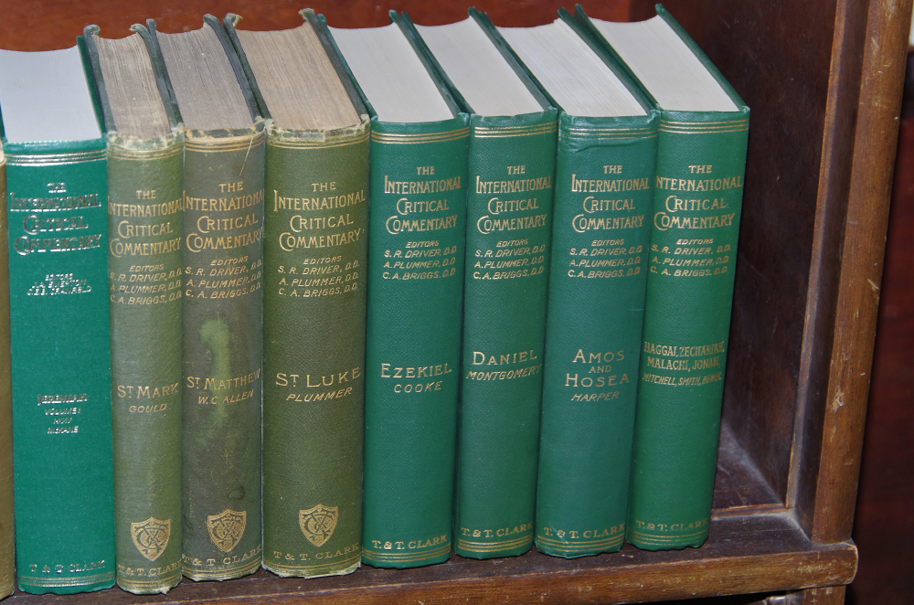 "The International Critical Commentary" Book Series