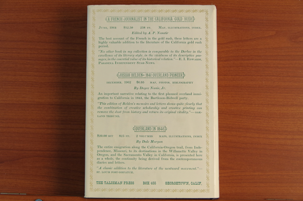 "Old Greenwood" Signed by Author Charles Kelly