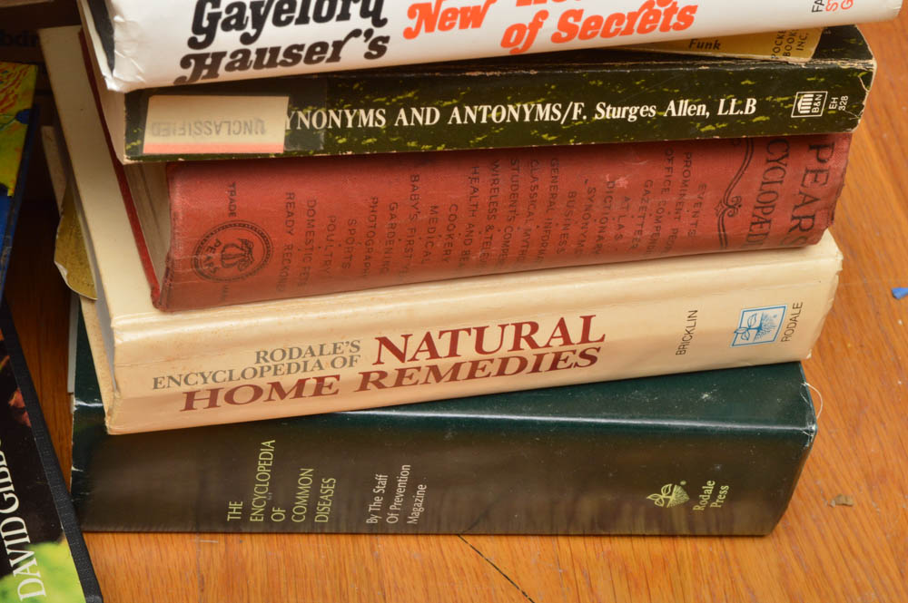 Vintage Cookbooks and Assorted Books