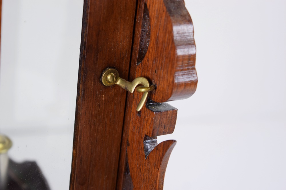 Ansonia "Broadway" Parlor Clock in Carved Walnut Case