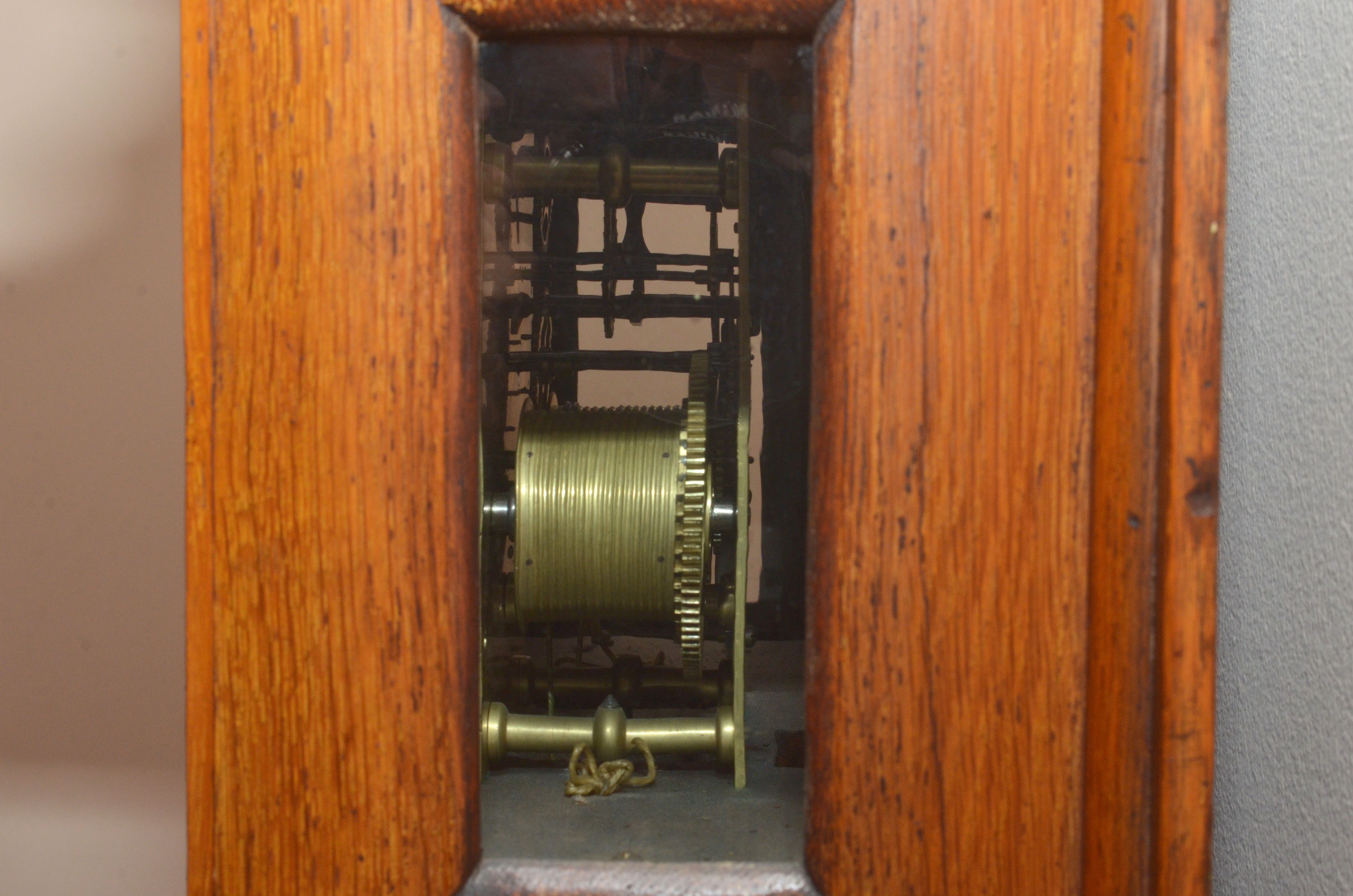 Knight Thaxted Antique 1750 Mahogany Grandfather Clock