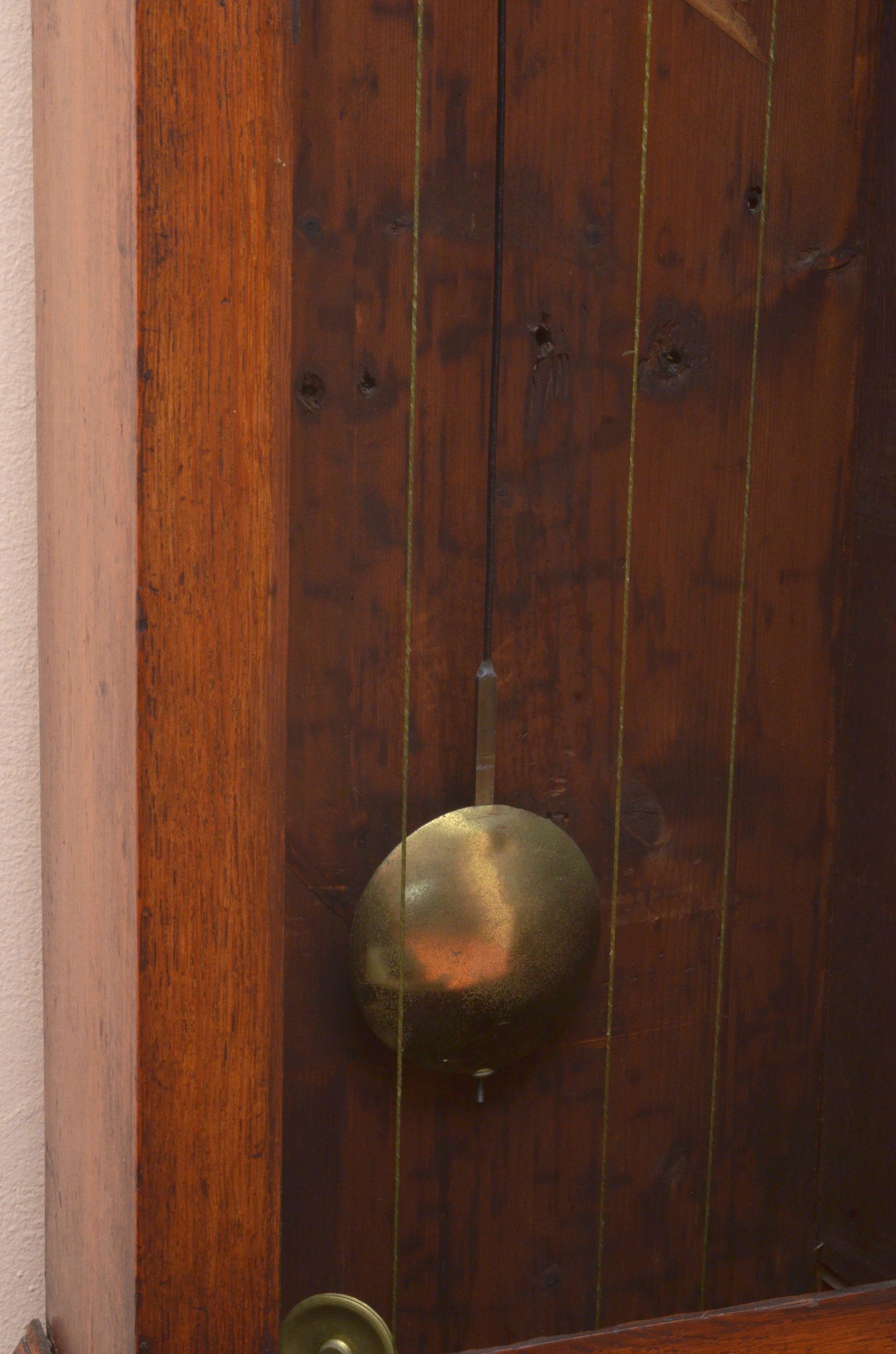 Knight Thaxted Antique 1750 Mahogany Grandfather Clock