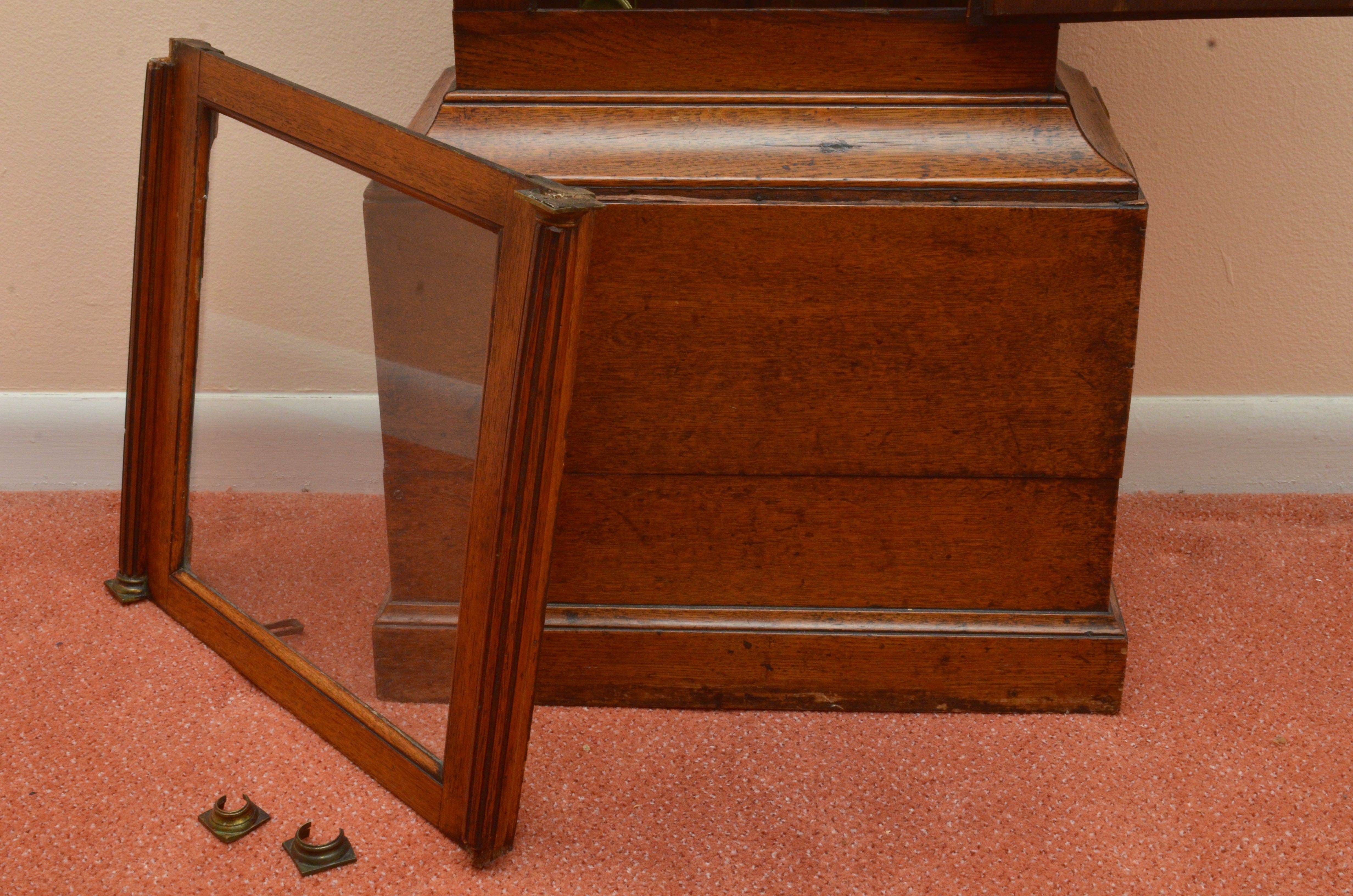 Knight Thaxted Antique 1750 Mahogany Grandfather Clock