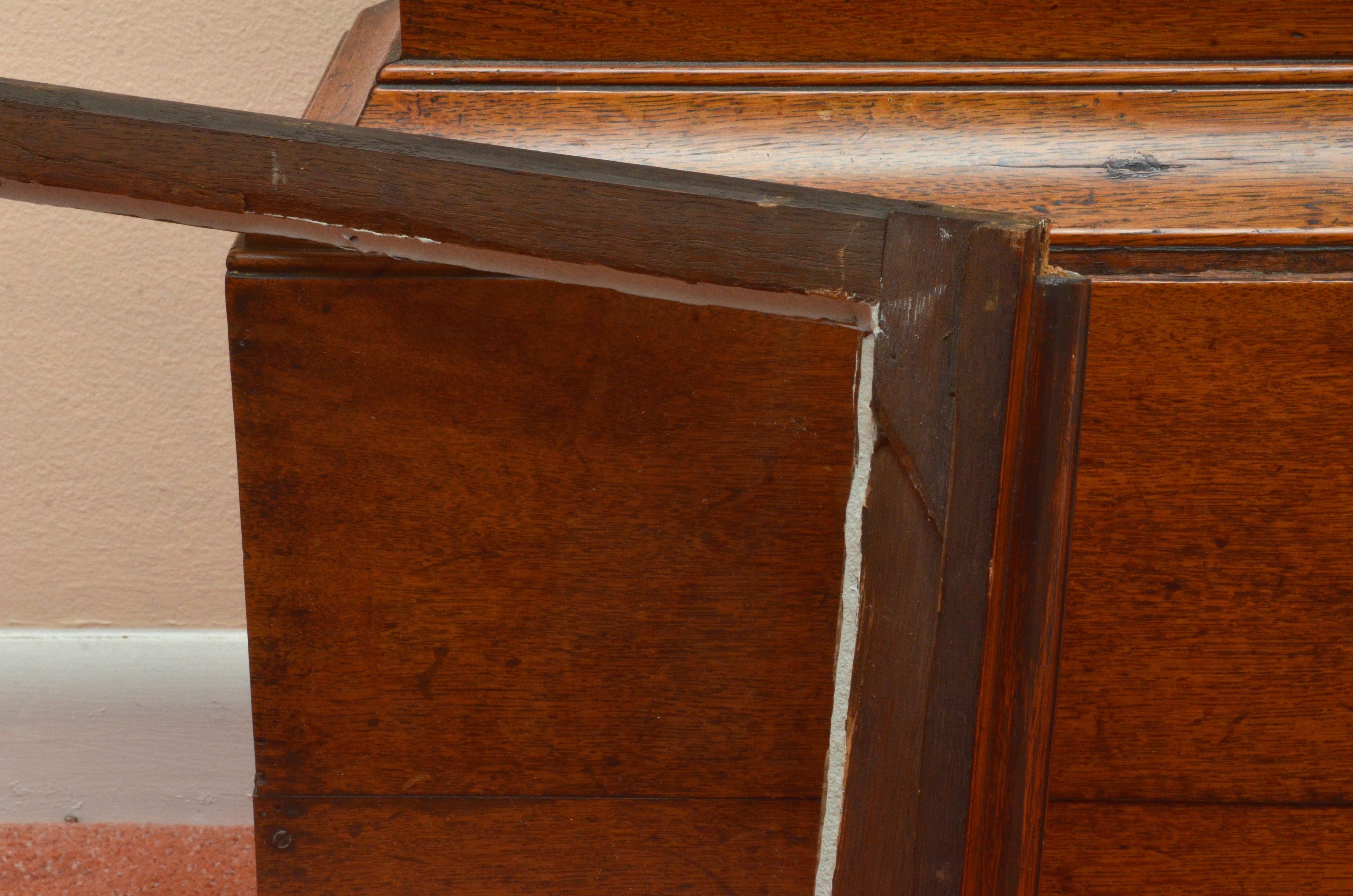 Knight Thaxted Antique 1750 Mahogany Grandfather Clock