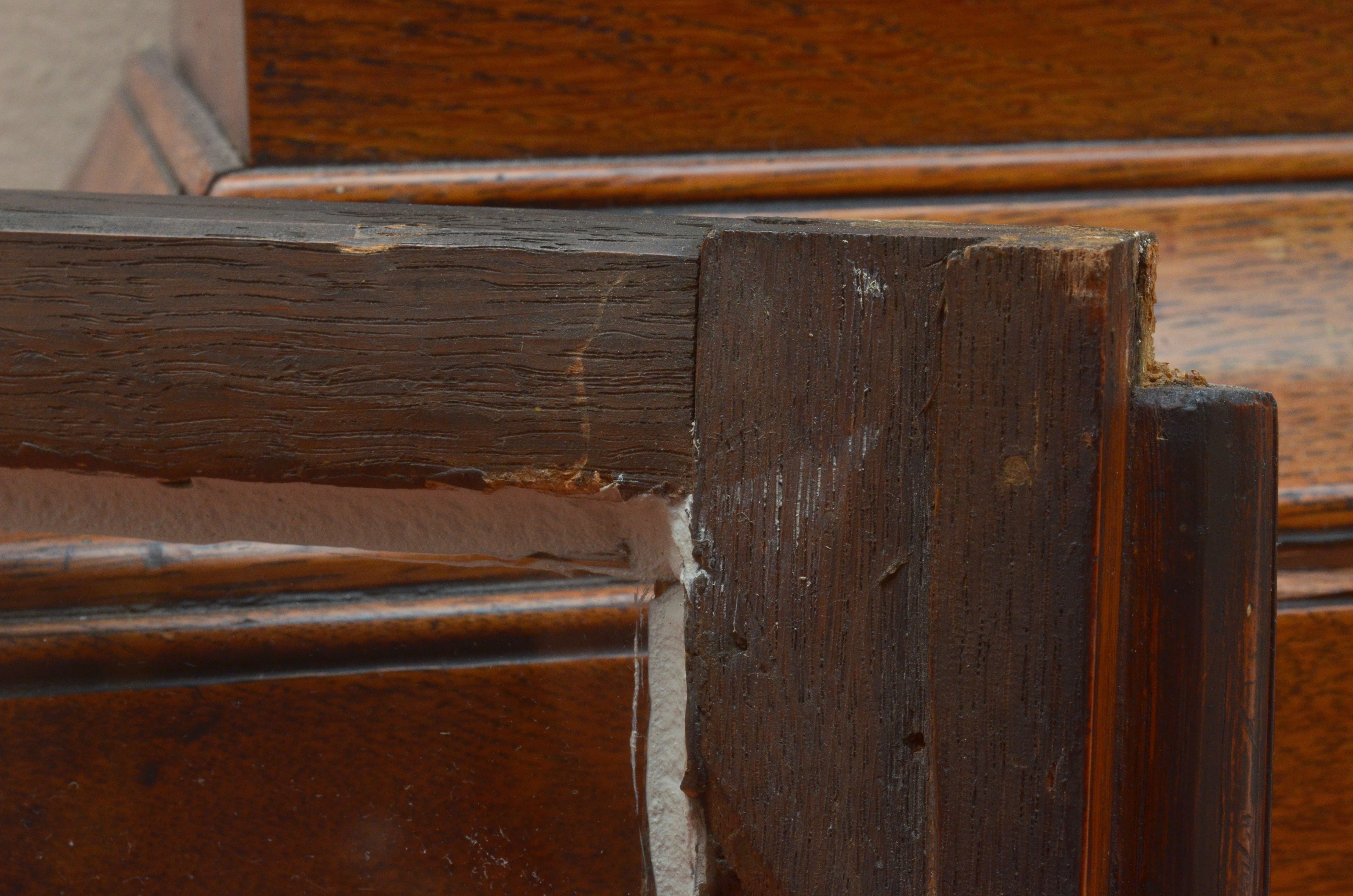 Knight Thaxted Antique 1750 Mahogany Grandfather Clock