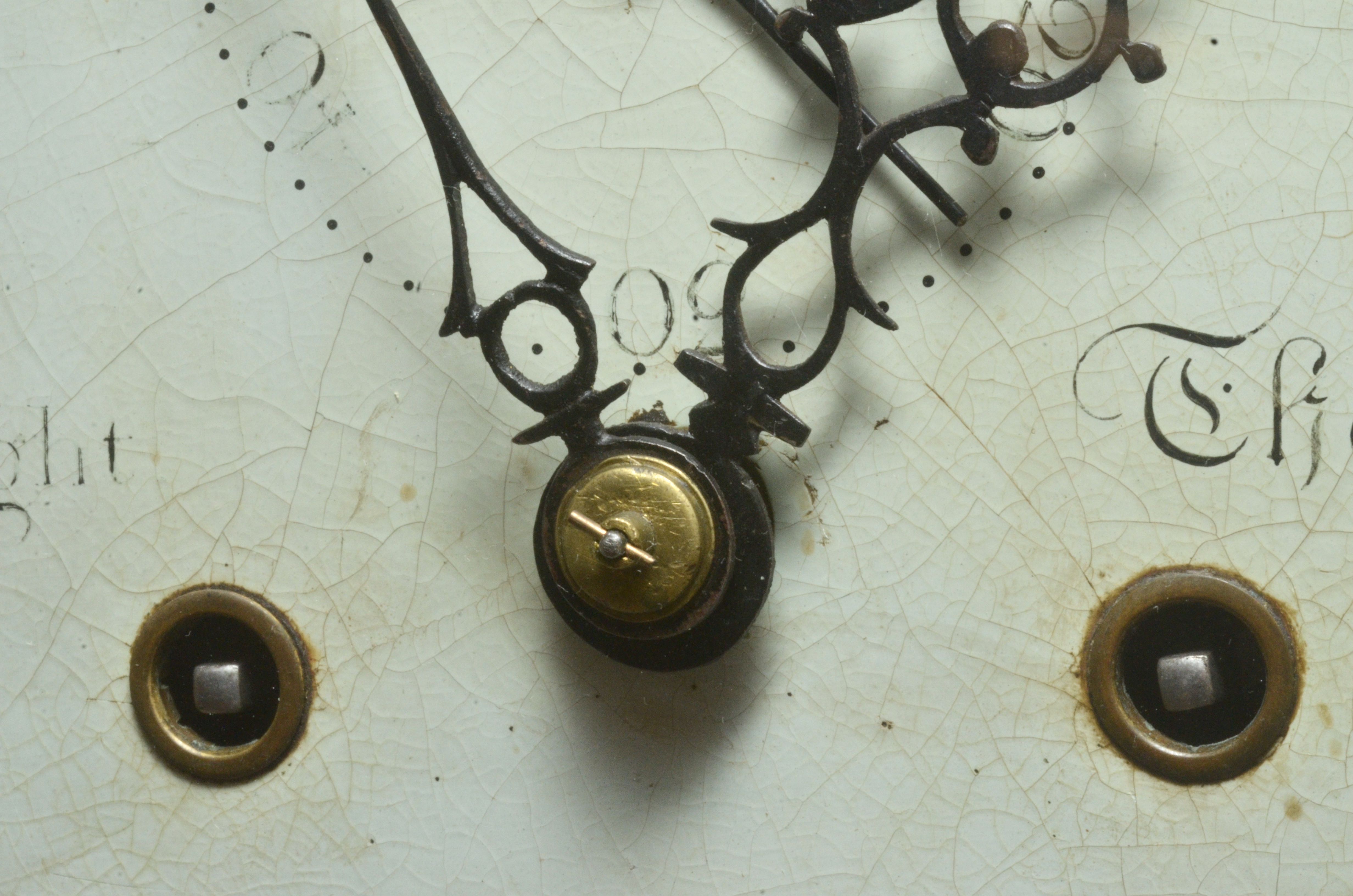 Knight Thaxted Antique 1750 Mahogany Grandfather Clock