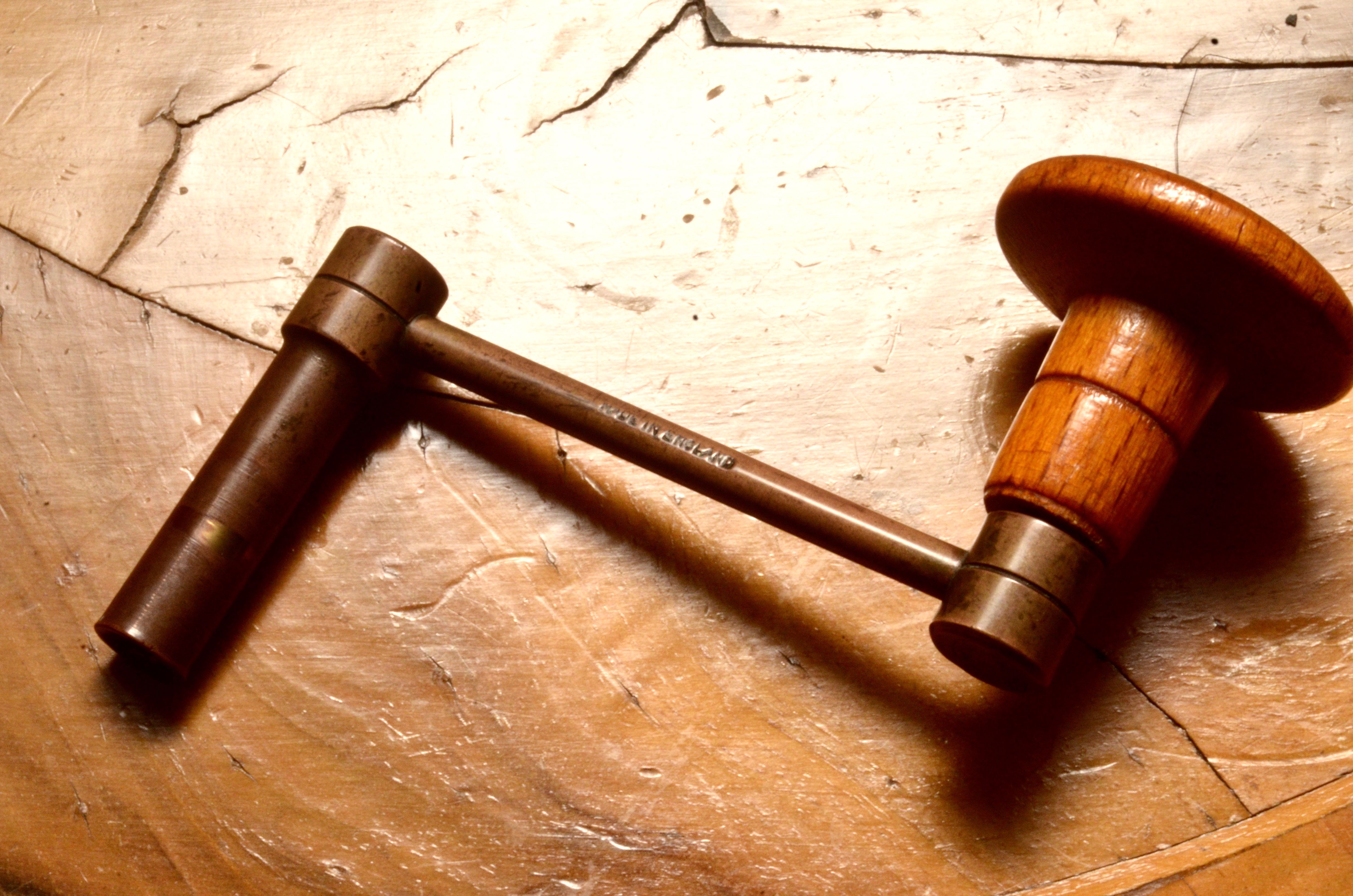 Knight Thaxted Antique 1750 Mahogany Grandfather Clock