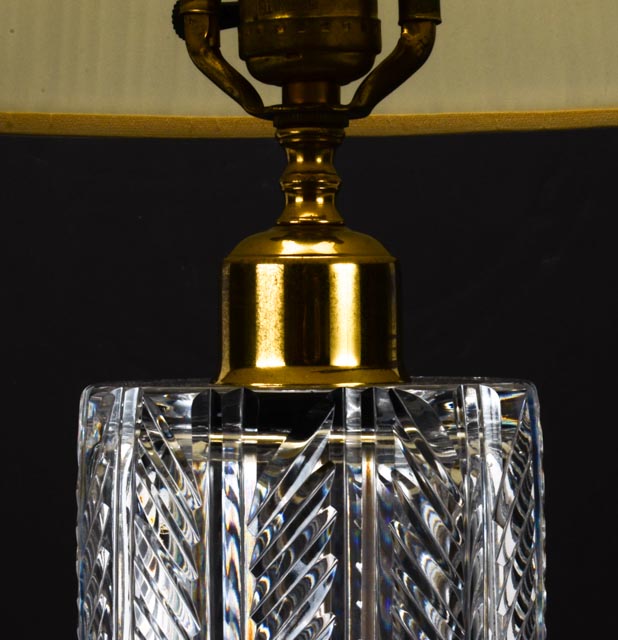 Waterford Crystal Cylindrical Table Lamp