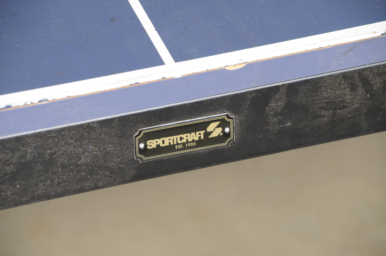 Sportcraft Folding Ping Pong Table