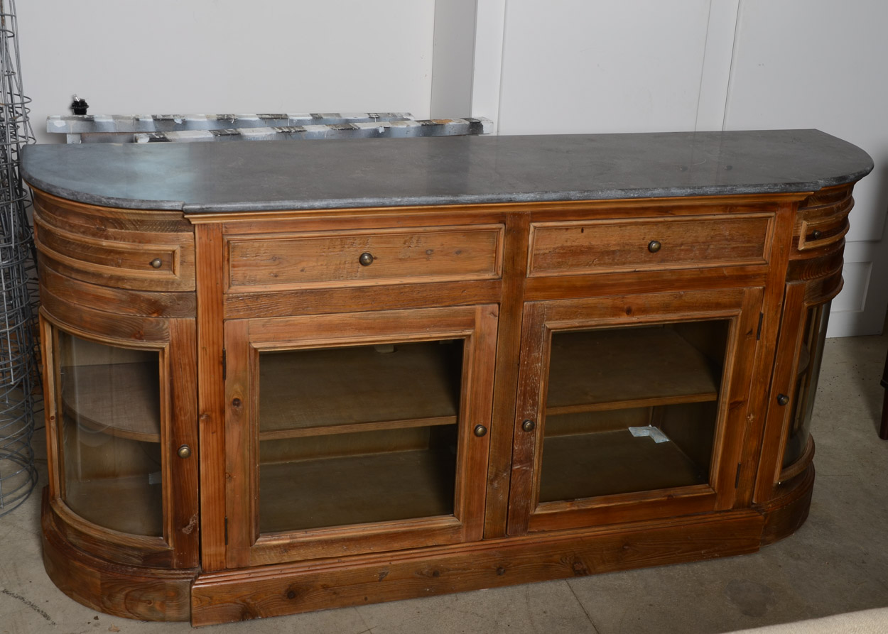 Arhaus Kensington Buffet with Bluestone Top