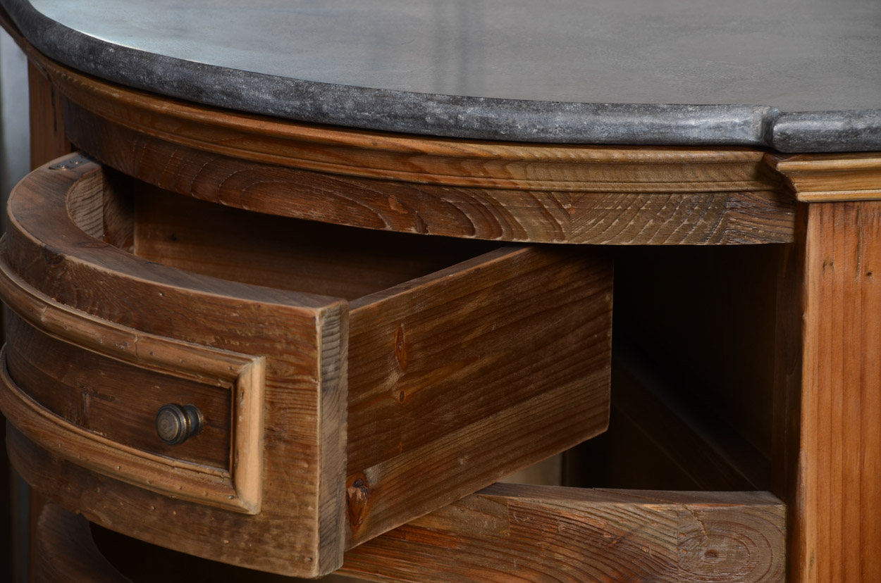 Arhaus Kensington Buffet with Bluestone Top