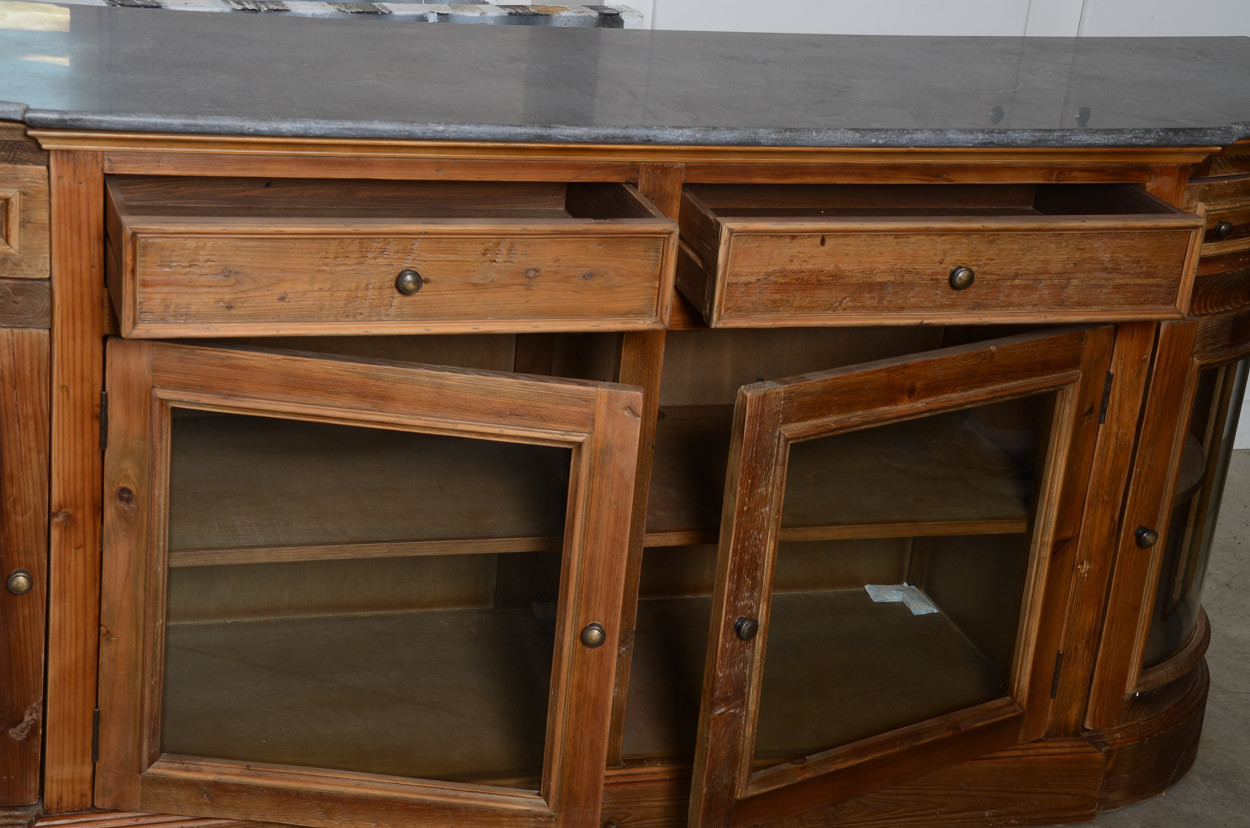 Arhaus Kensington Buffet with Bluestone Top