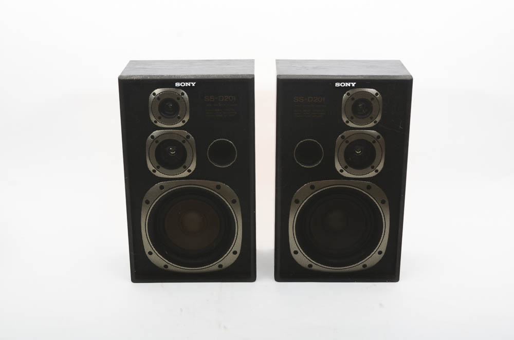 High Fidelity International Speakers by Philips and Sony Speakers