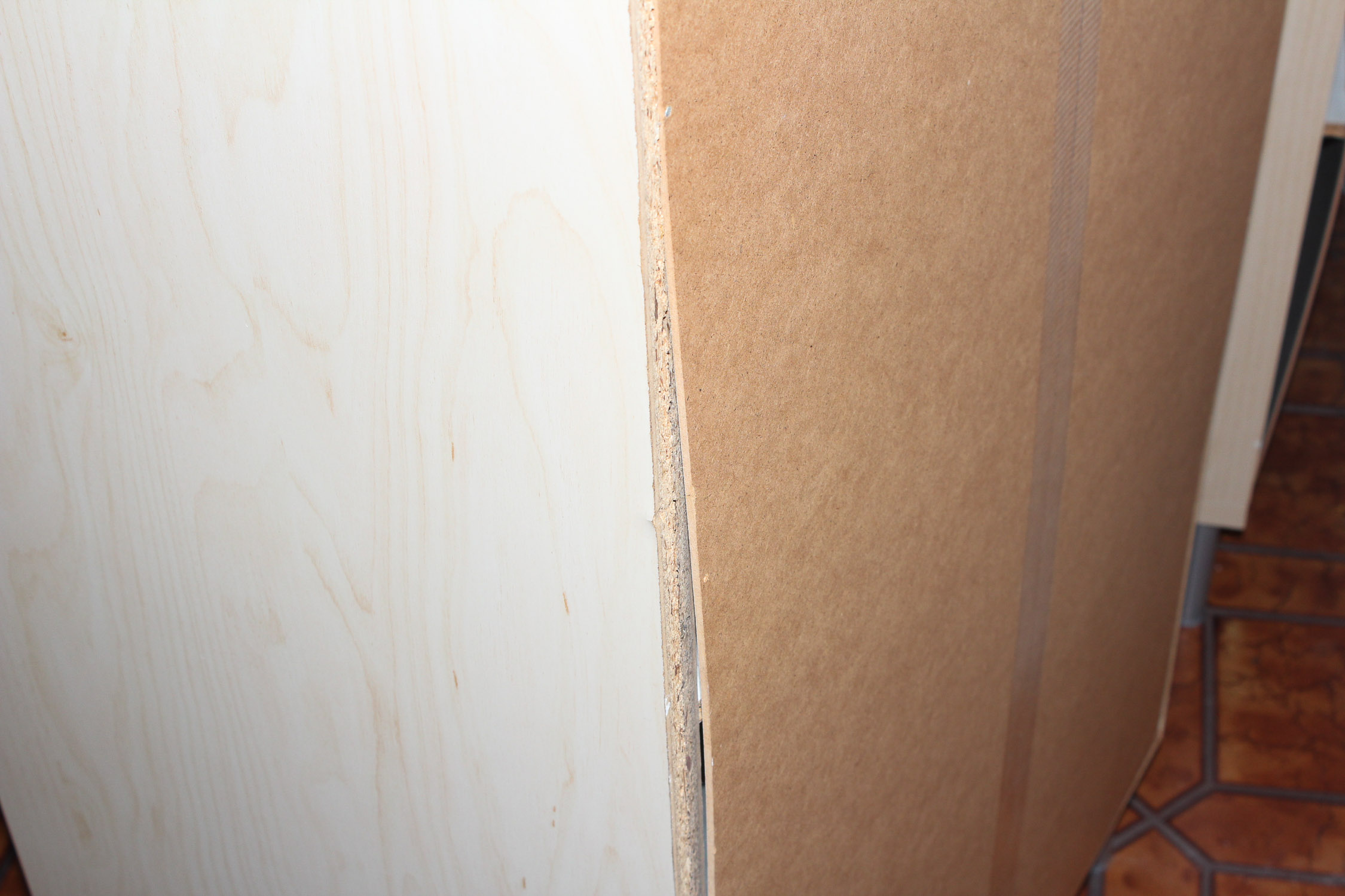 Modern Laminate Shelving Unit