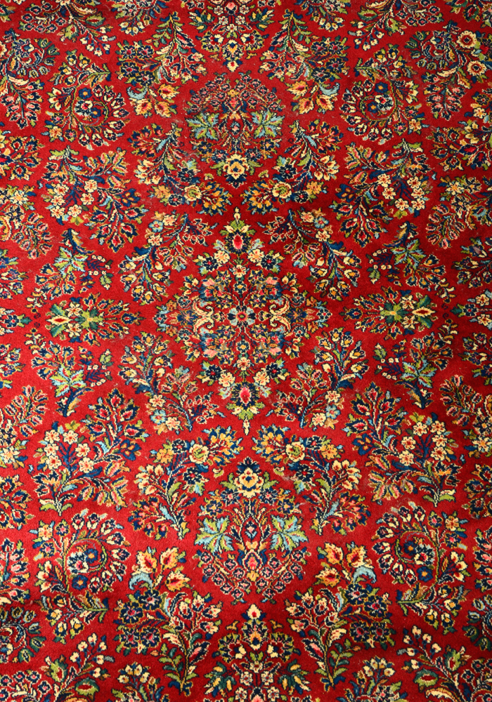 Karastan Red Sarouk Rug