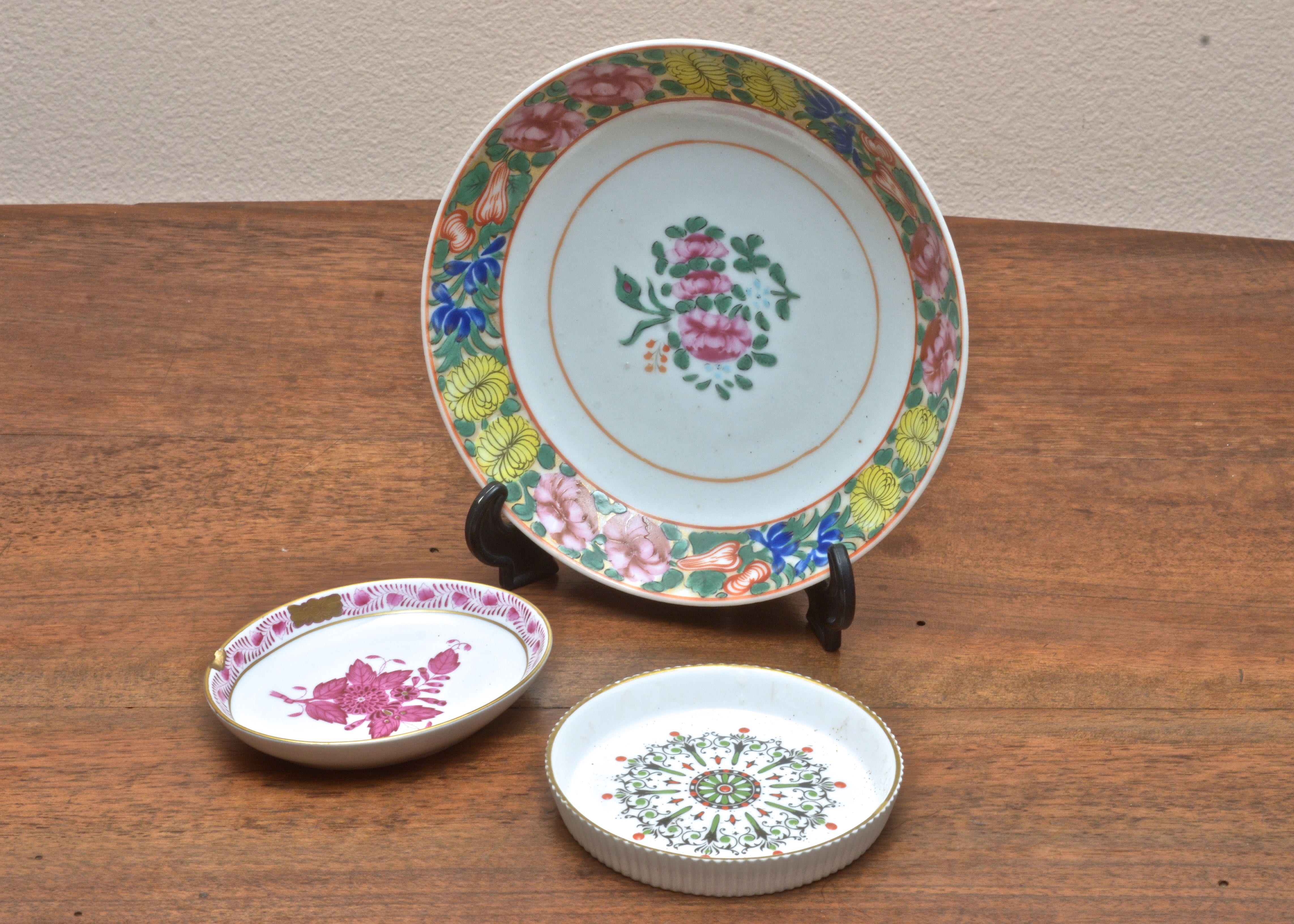 Herend Trinket Dish and Other Porcelain Finds