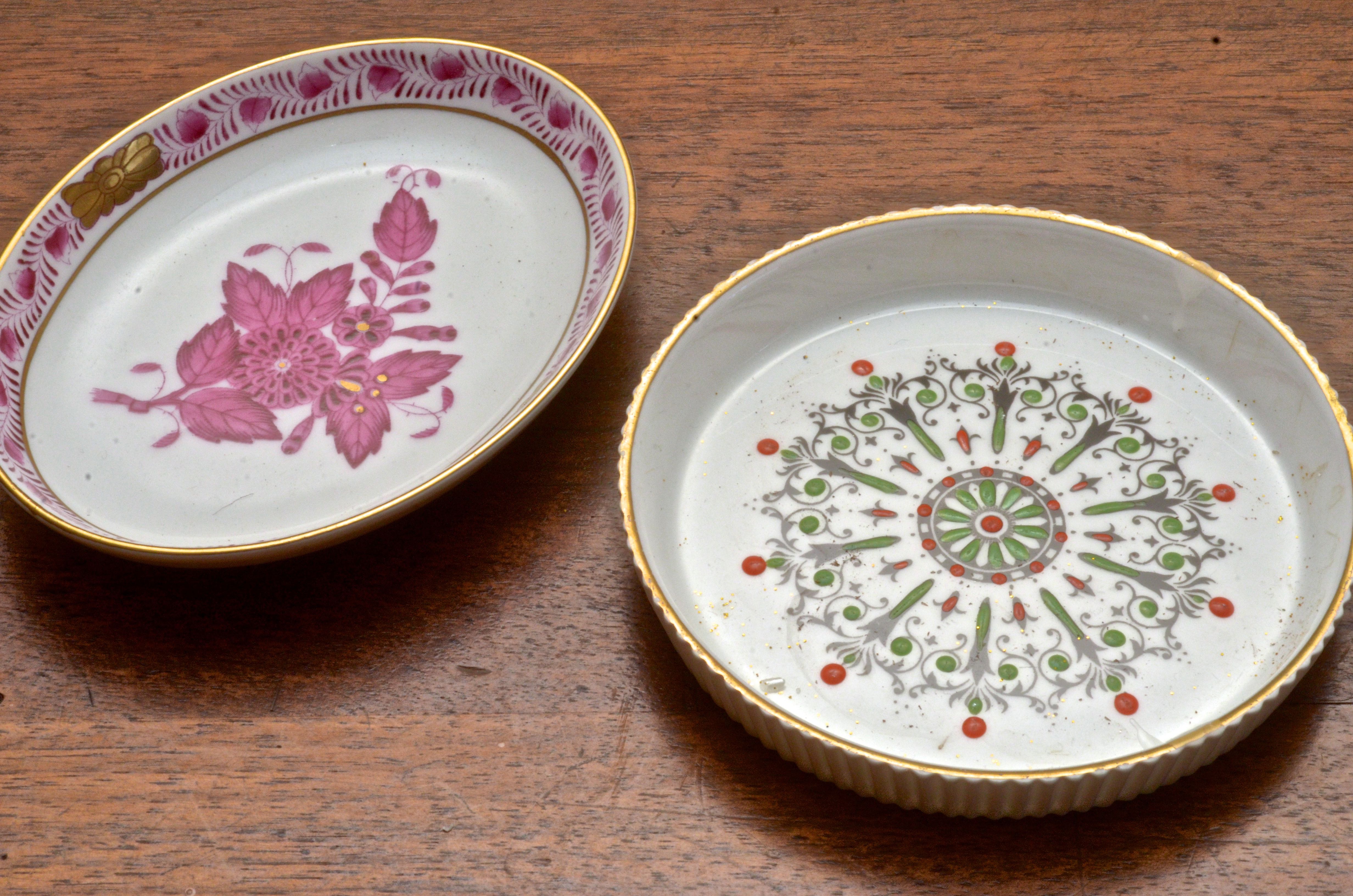 Herend Trinket Dish and Other Porcelain Finds