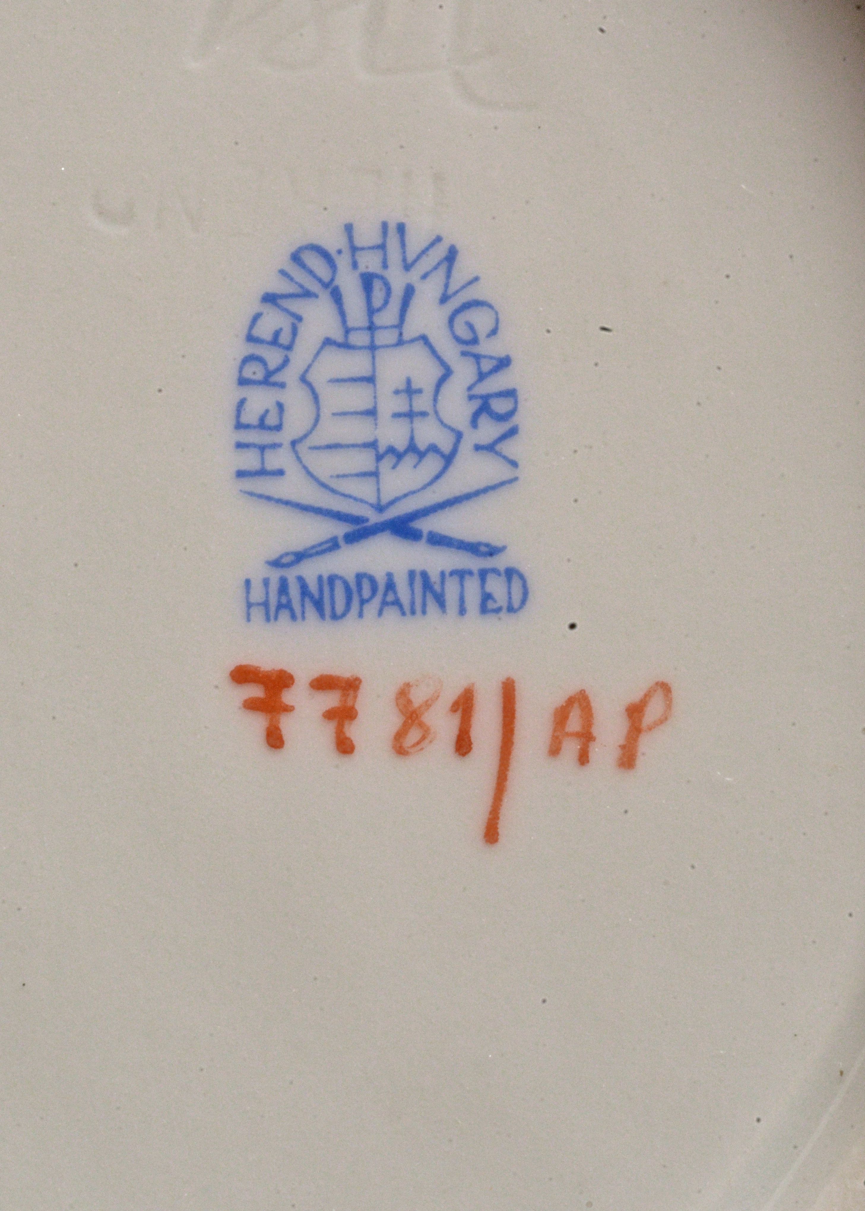 Herend Trinket Dish and Other Porcelain Finds