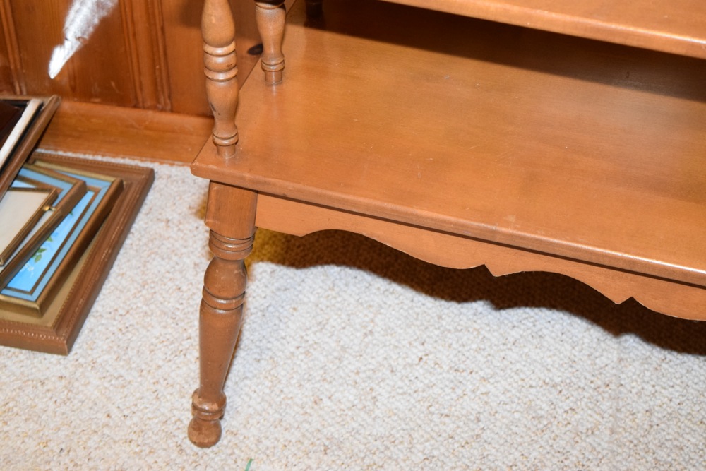 Vintage Maple Side Table