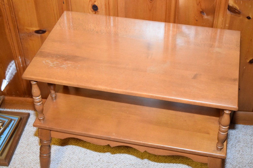 Vintage Maple Side Table