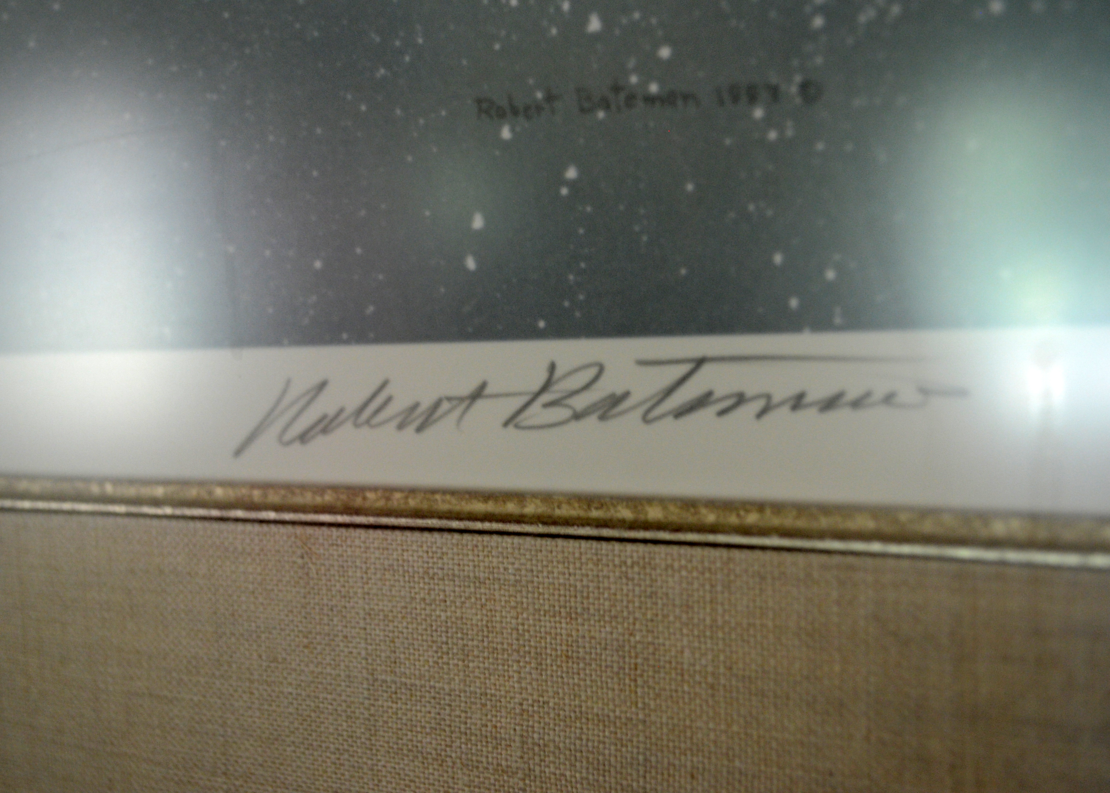 "Vigilance" Robert Bateman Signed Offset Lithograph