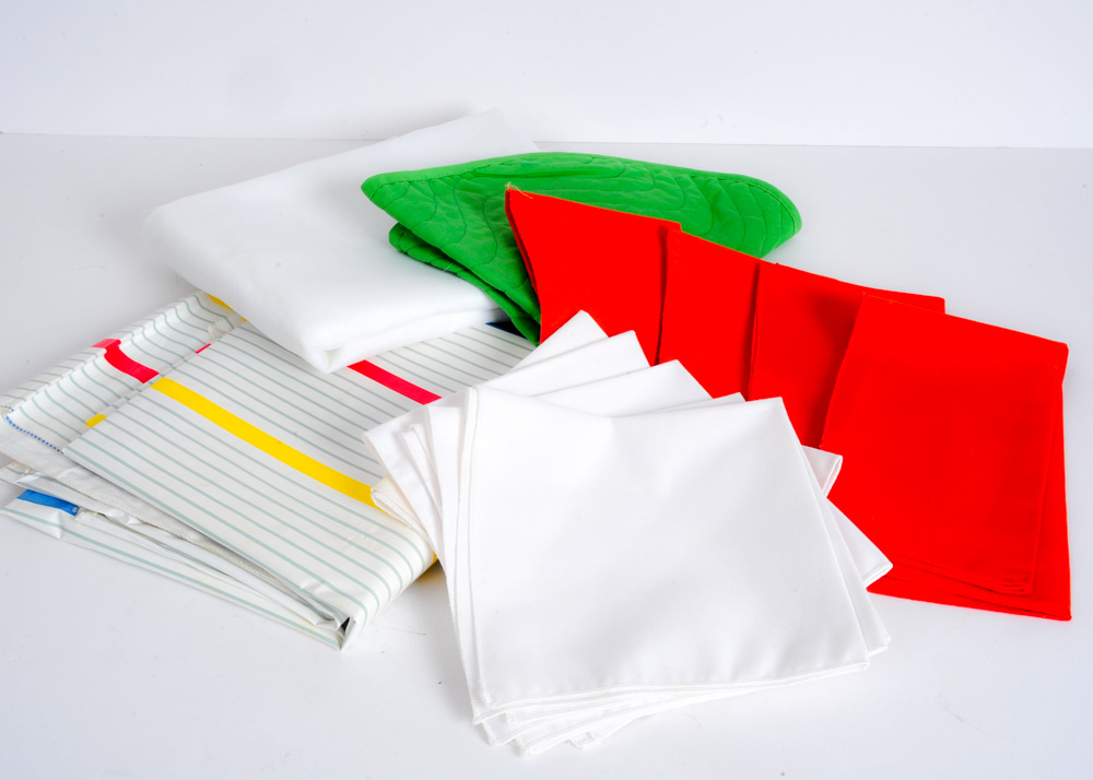 Collectin of Vintage Linens & Aprons and More