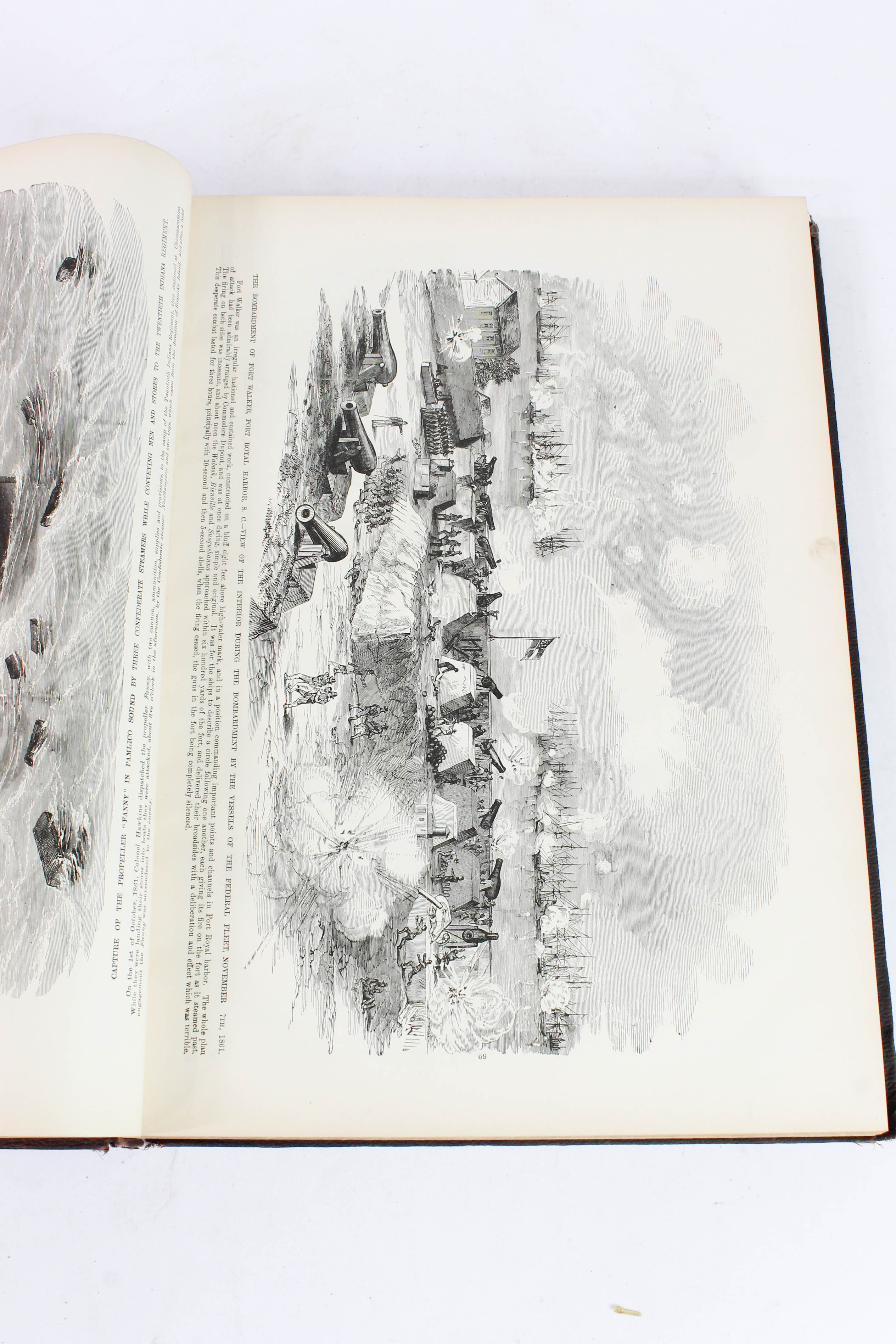 Assortment of Antique Civil War Books