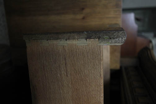 Tall Mediterranean Style China Cabinet