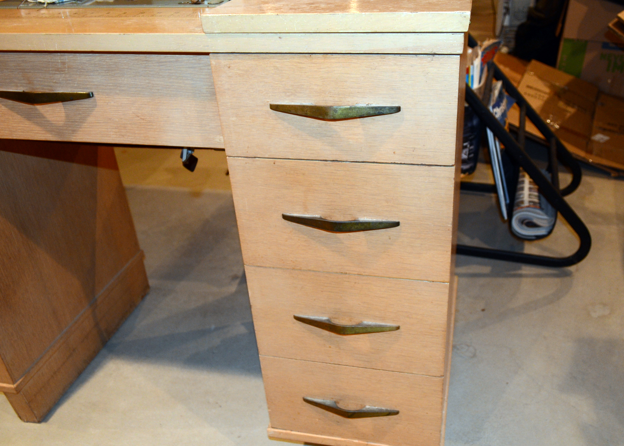 Mid Century Modern Sewing Cabinet