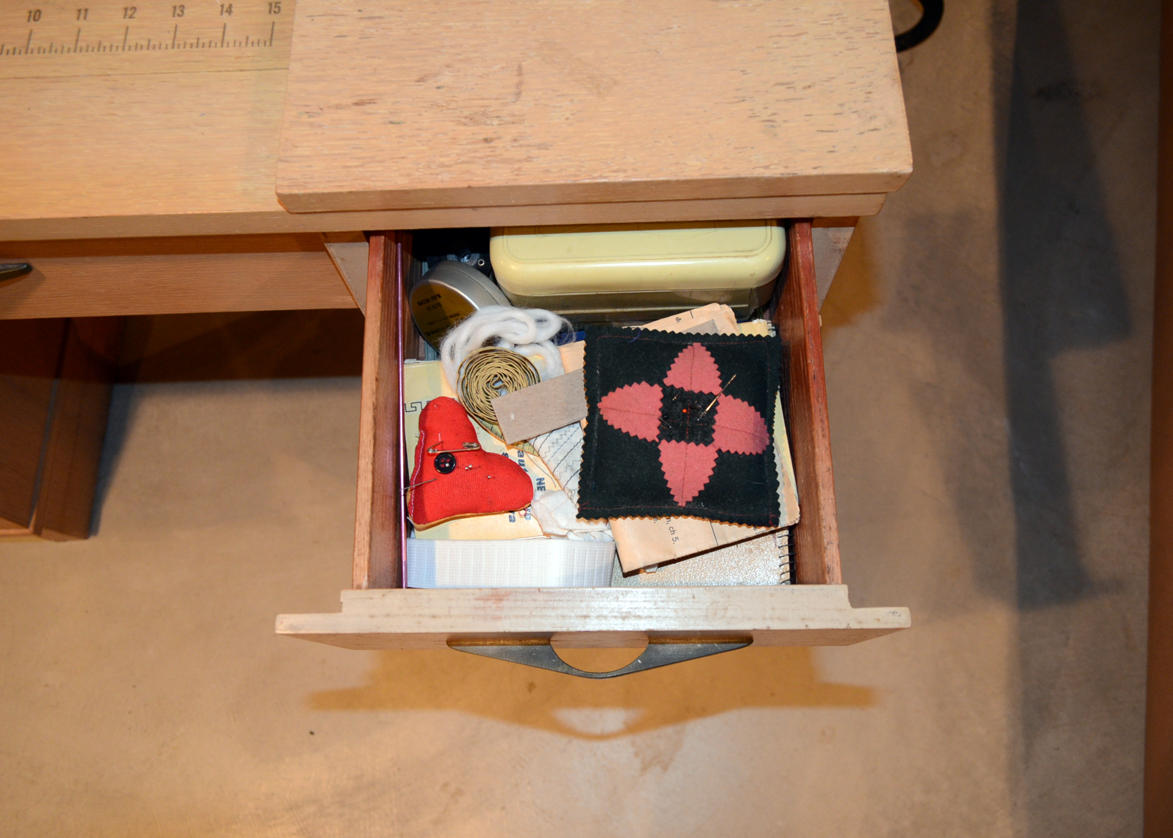 Mid Century Modern Sewing Cabinet