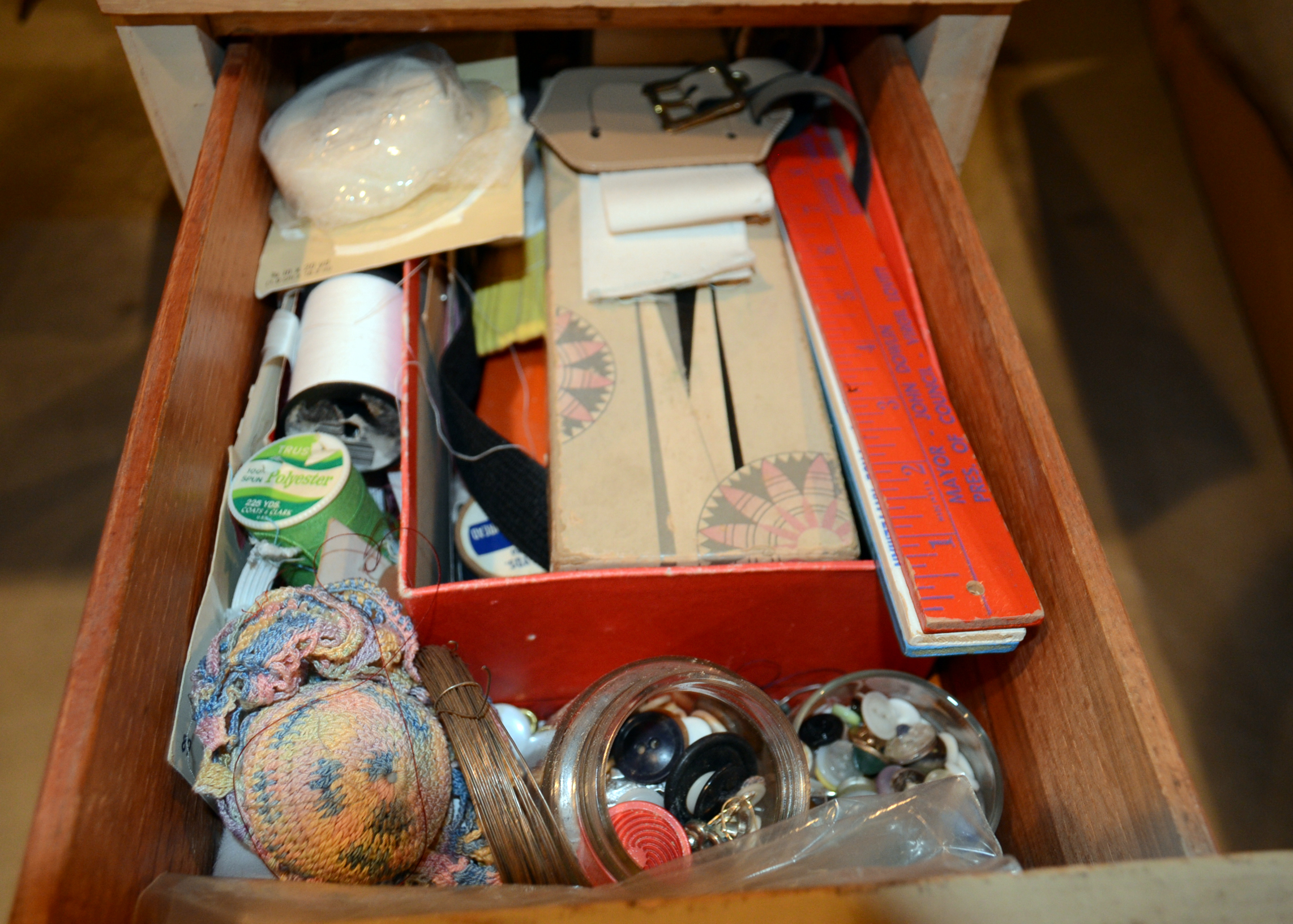 Mid Century Modern Sewing Cabinet