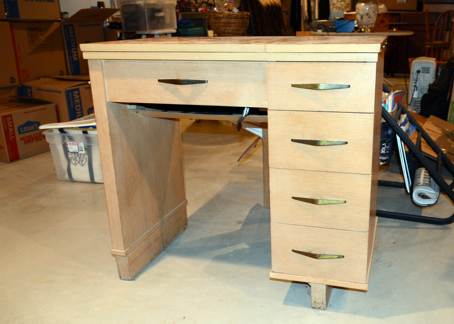 Mid Century Modern Sewing Cabinet