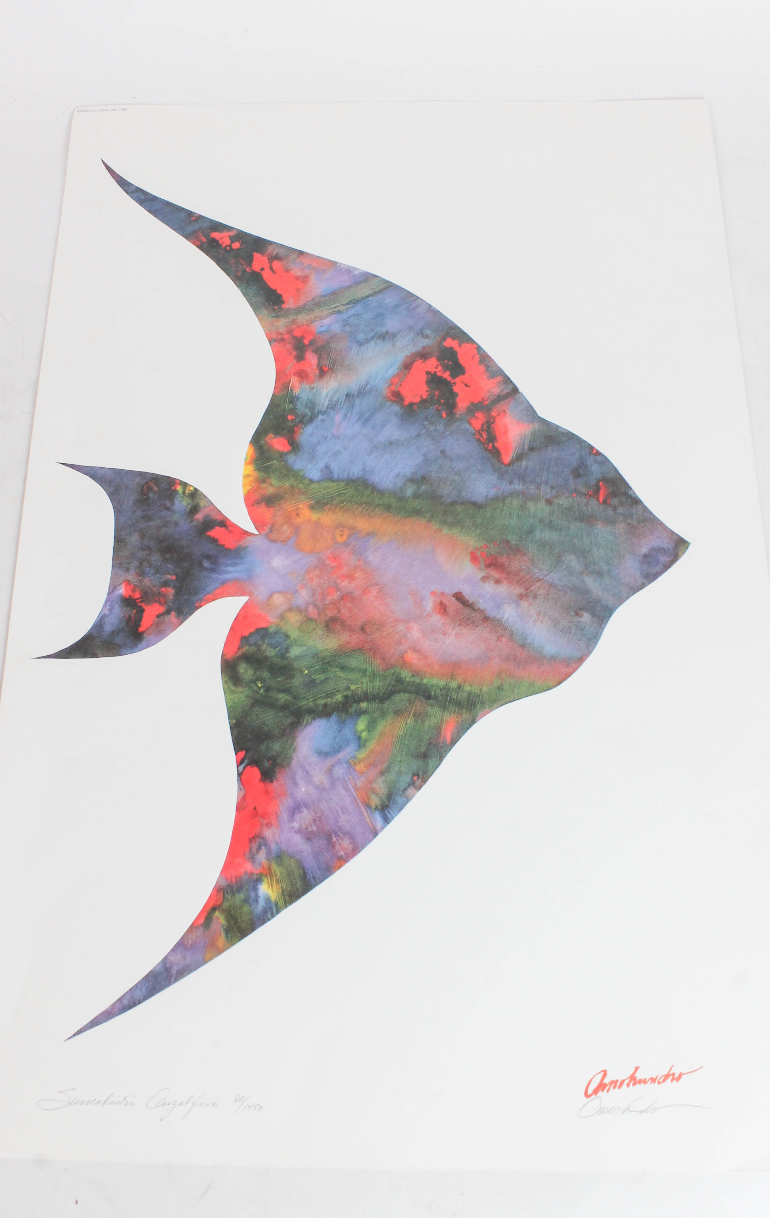 Set of James Omohundro Fish Prints