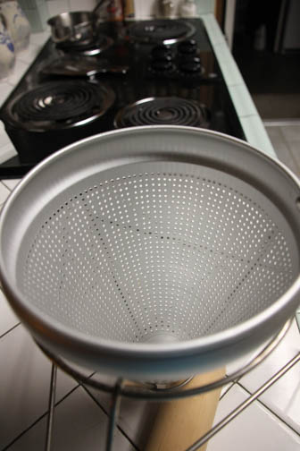 Vintage Spice Mill and Modern Mortar and Pestle