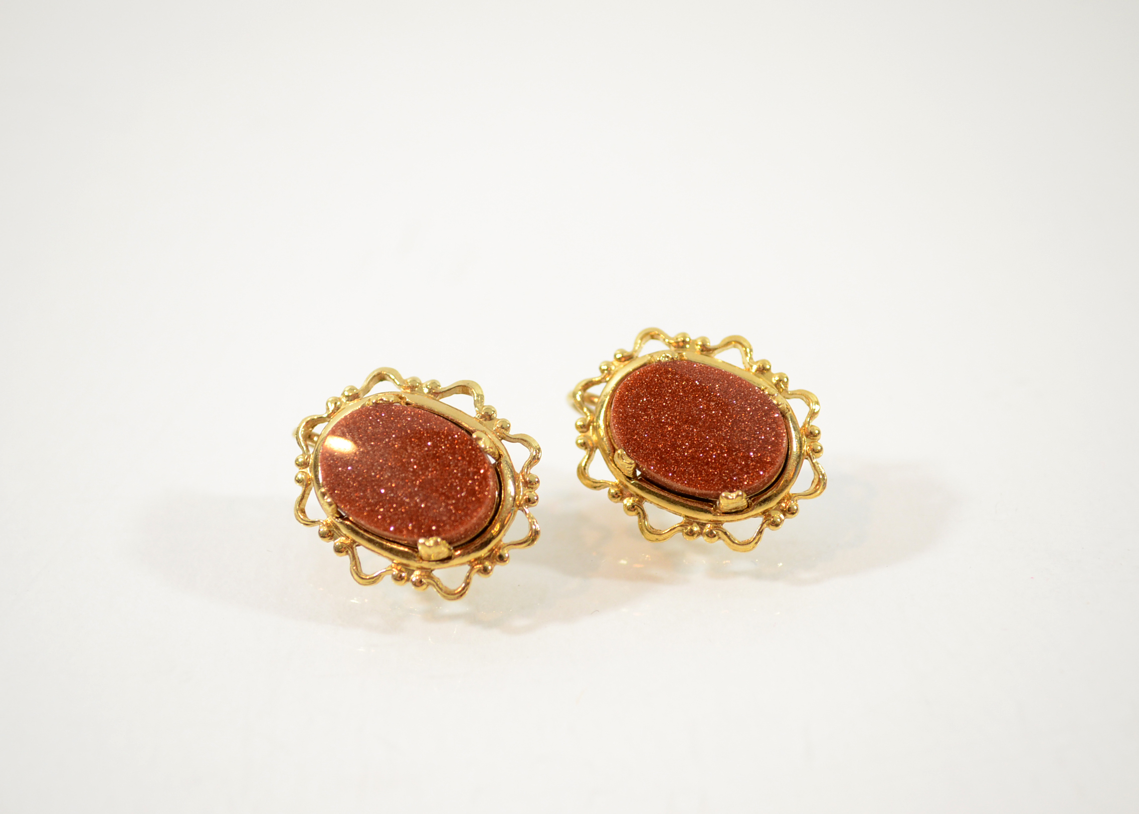 Collection of Gold Tone Costume Jewelry