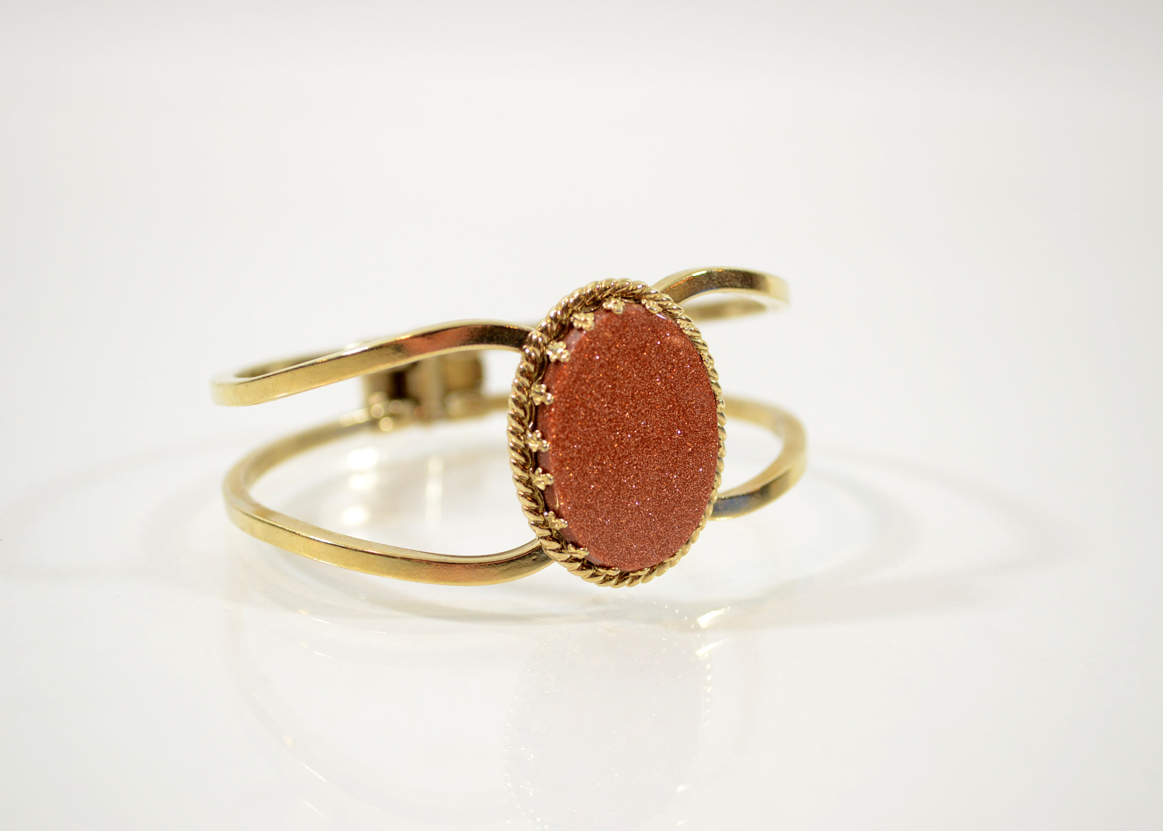 Collection of Gold Tone Costume Jewelry