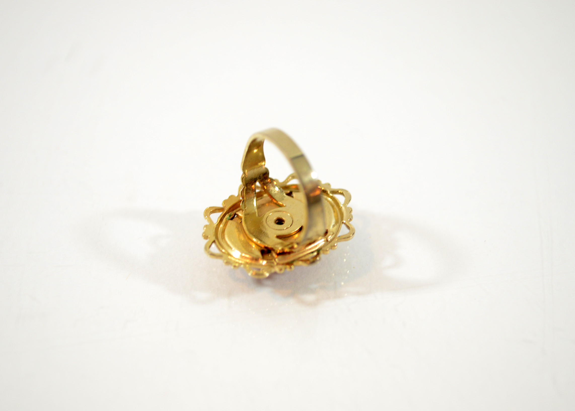 Collection of Gold Tone Costume Jewelry