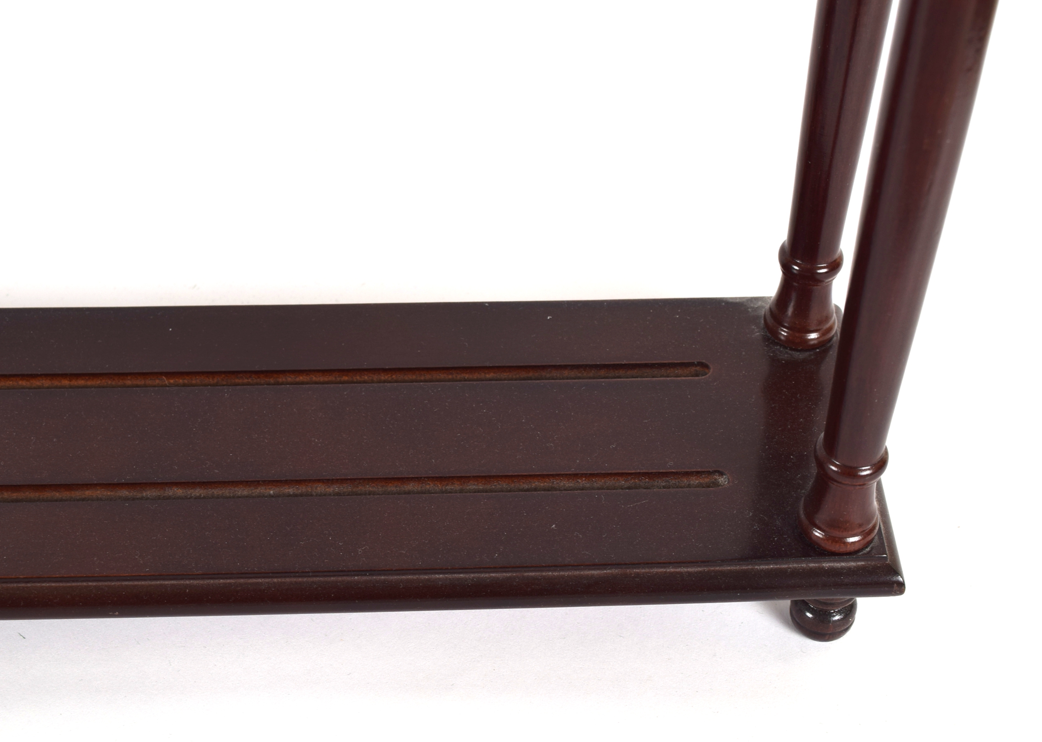 Mahogany Plate Display Shelf