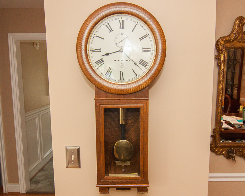 Vintage Seth Thomas Reissued Regulator #2 Wall Clock