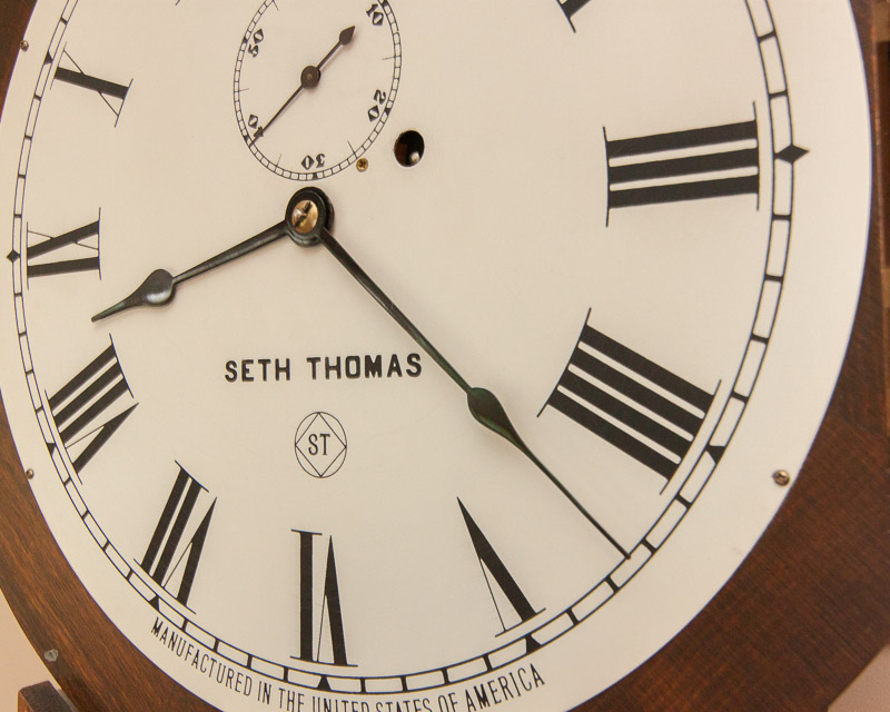 Vintage Seth Thomas Reissued Regulator #2 Wall Clock