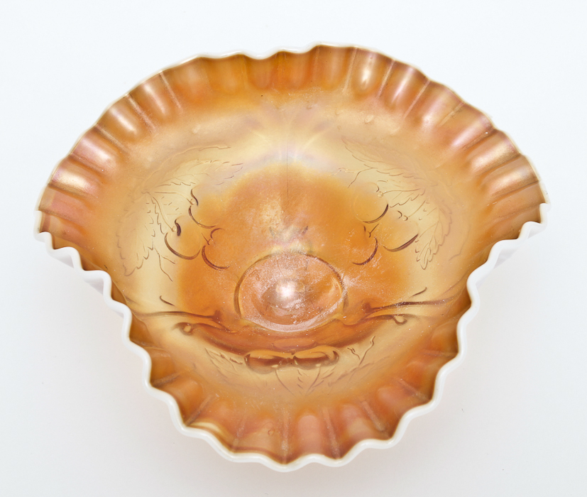 Trio of Carnival Glass Bowls