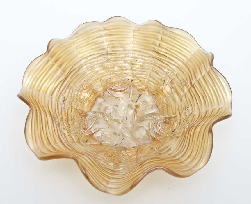Trio of Carnival Glass Bowls