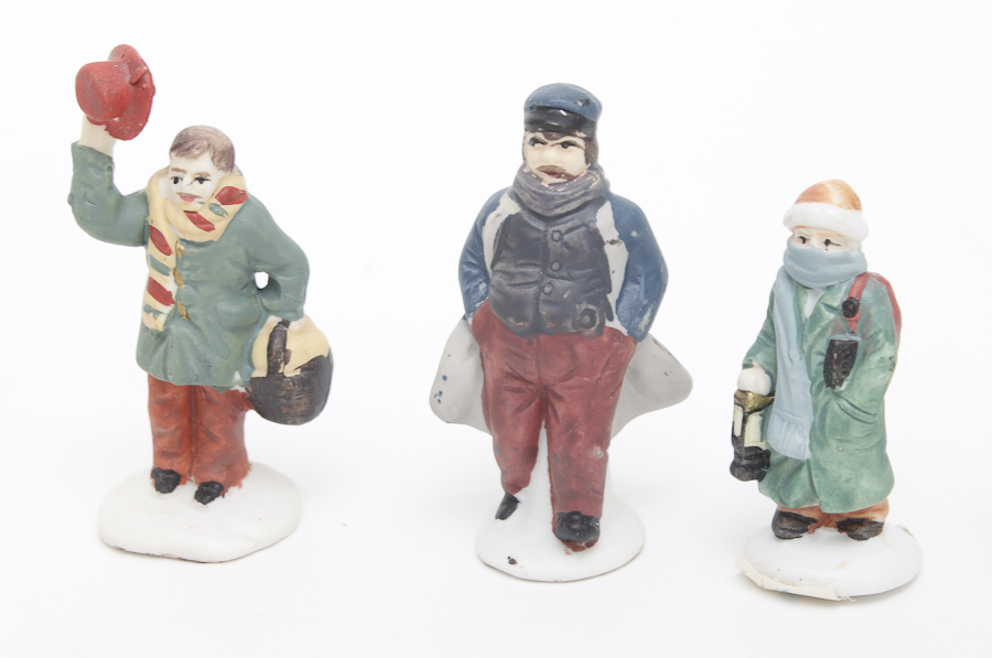 "Starbucks Coffee" Snow Village Decorative House