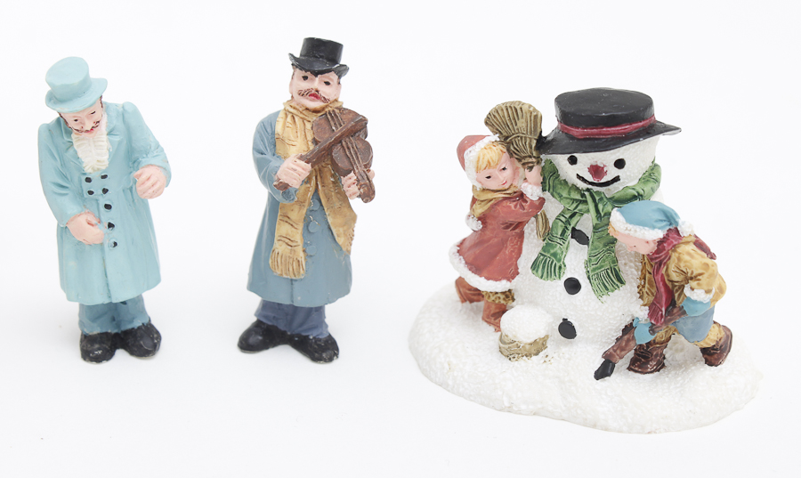 "Starbucks Coffee" Snow Village Decorative House