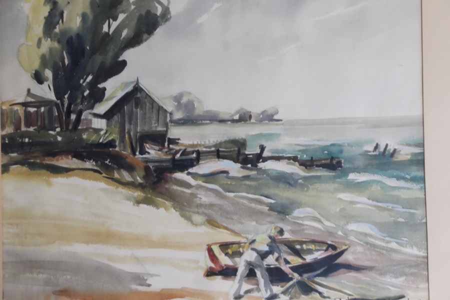 Richard Lewis Watercolor