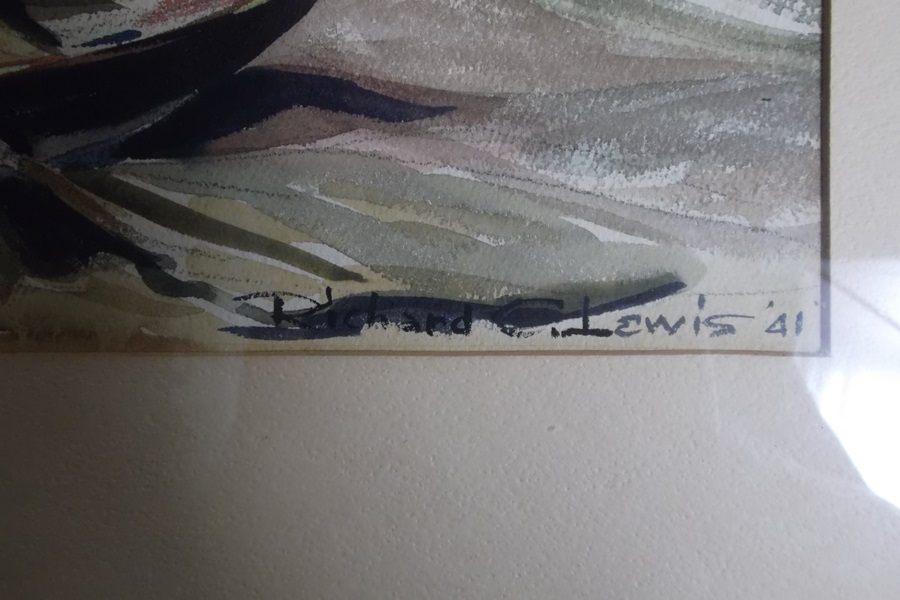 Richard Lewis Watercolor