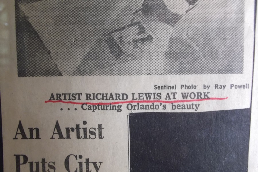 Richard Lewis Watercolor
